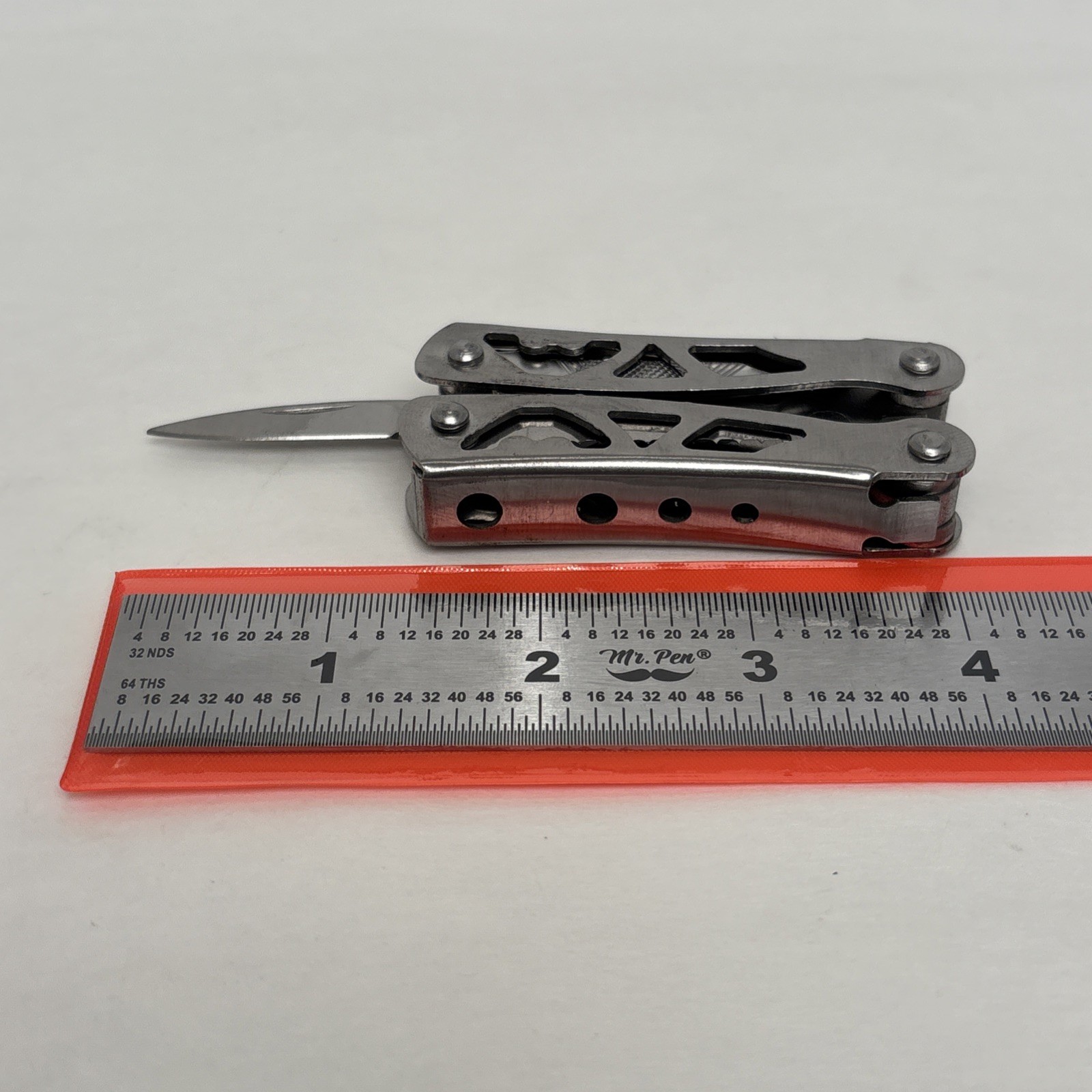 Steel Plier Multi-Tool 10 in 1 Unbranded Silver Hunt Camp Fish Car Boat Tool box