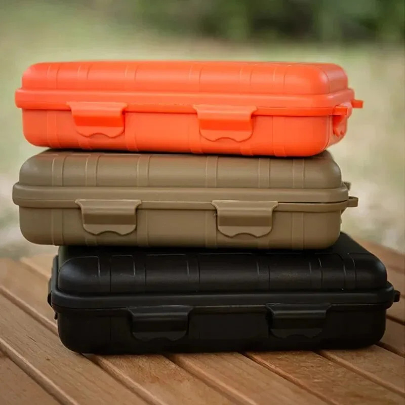 EDC Tool Box Outdoor Camping Survival Kit Shockproof Waterproof Case Sealed Box