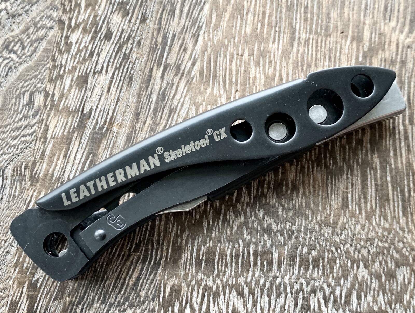 New Leatherman Parts Mod Replacement Skeletool CX half Frame, Strong DLC coating