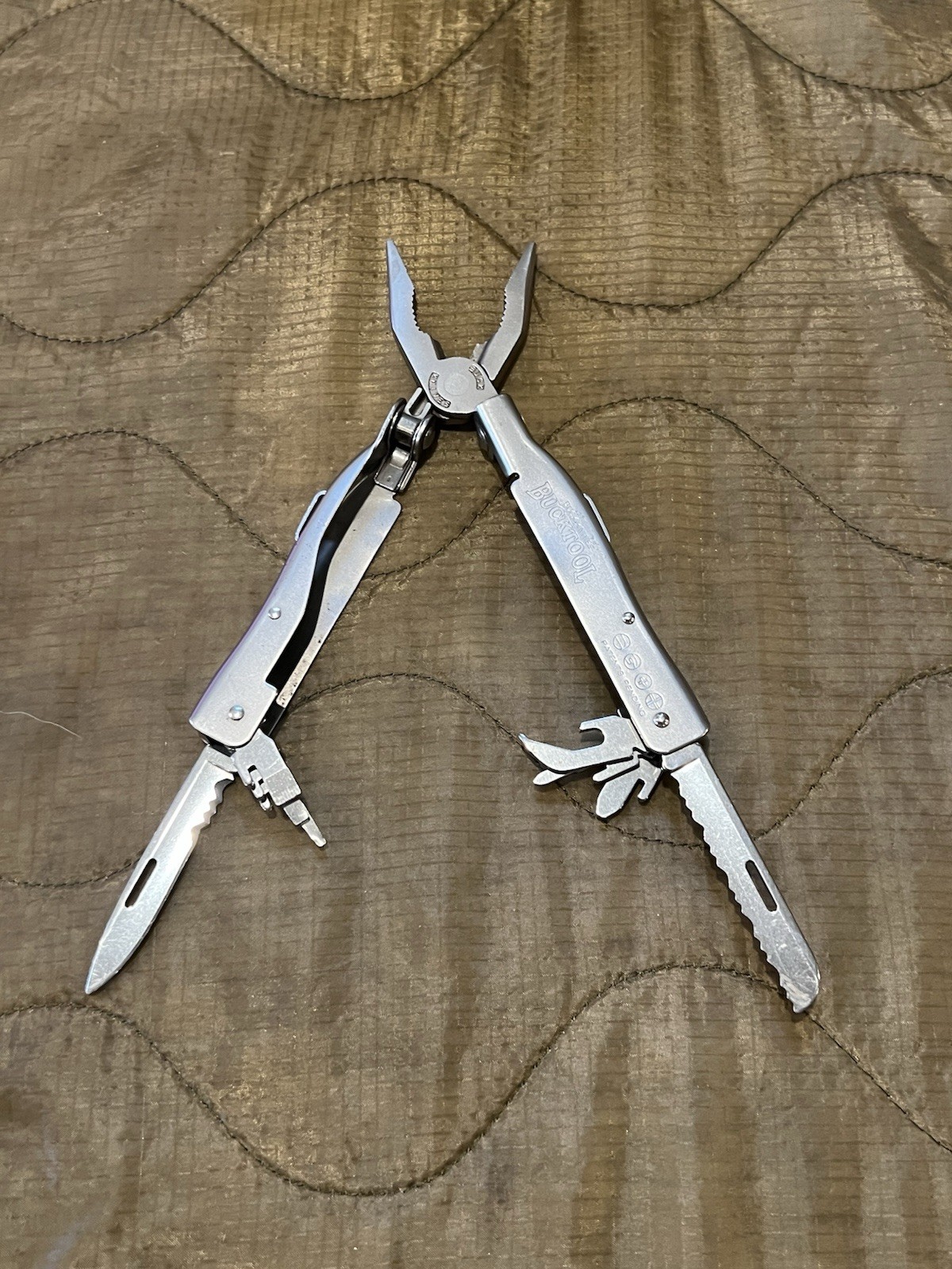 Vintage Buck Knives BUCKTOOL Model 360 Multi-Tool w Sheath – USA – Retired