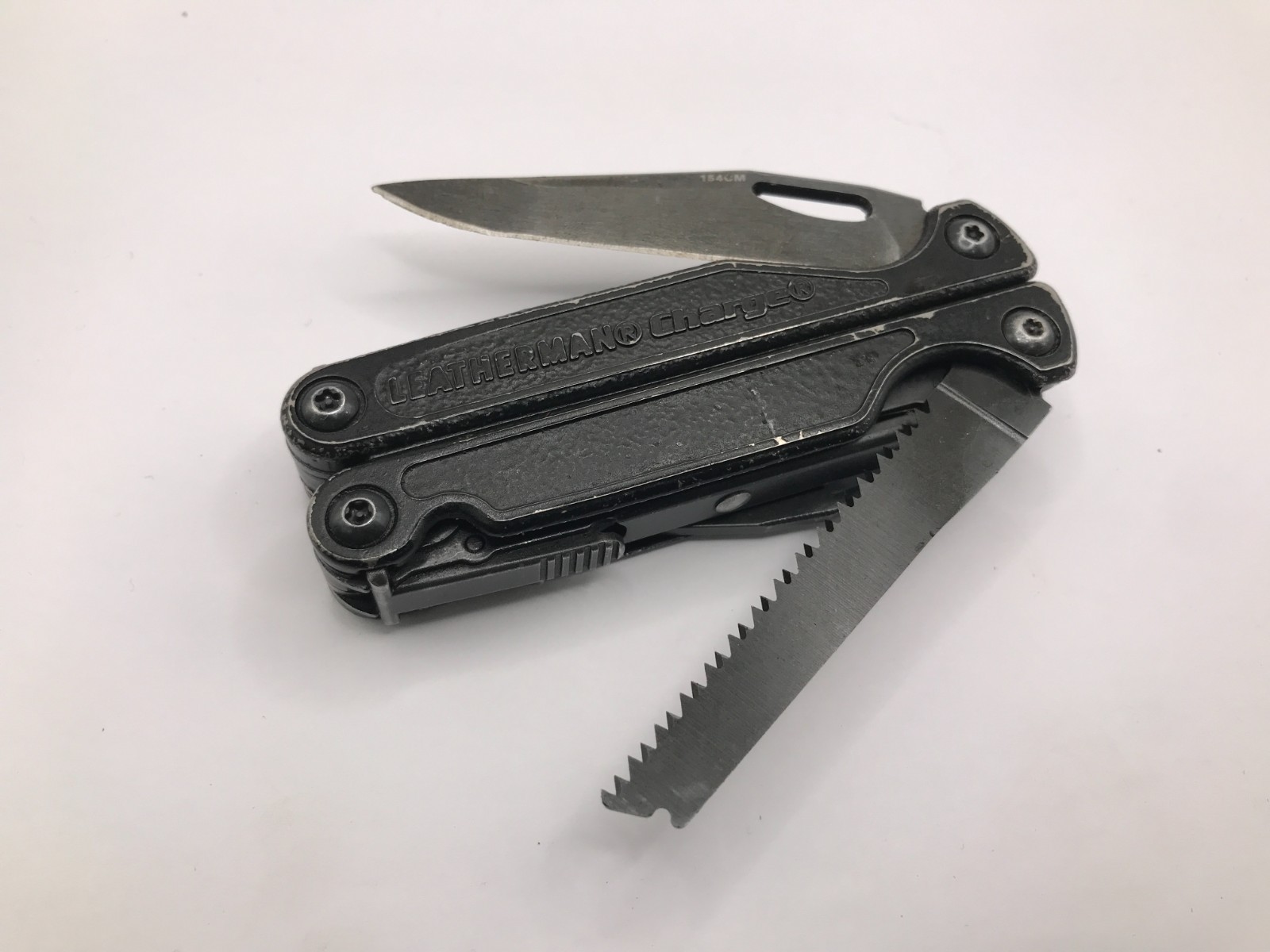 RARE Leatherman BLACK Charge XTI Titanium USED see description/ Pic’s