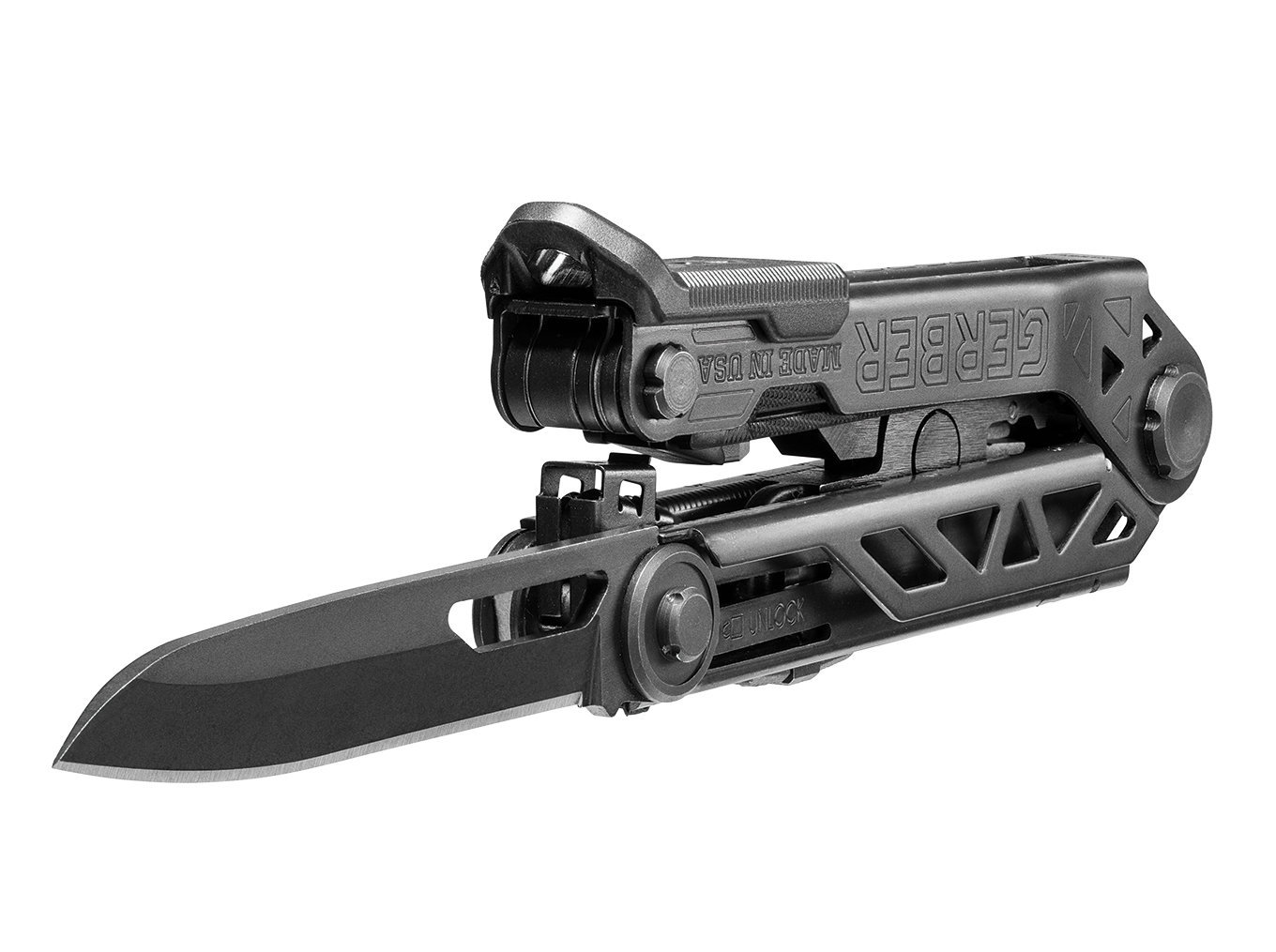 GERBER CENTER DRIVE BLACK MULTI-PLIER WITH MOLLE POUCH & BIT KIT MULTITOOL