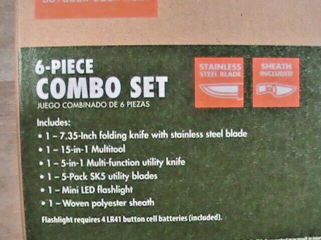 OZARK TRAIL #T211A1-12 (6)-PIECE COMBO SET BRAND NEW IN BOX (C)