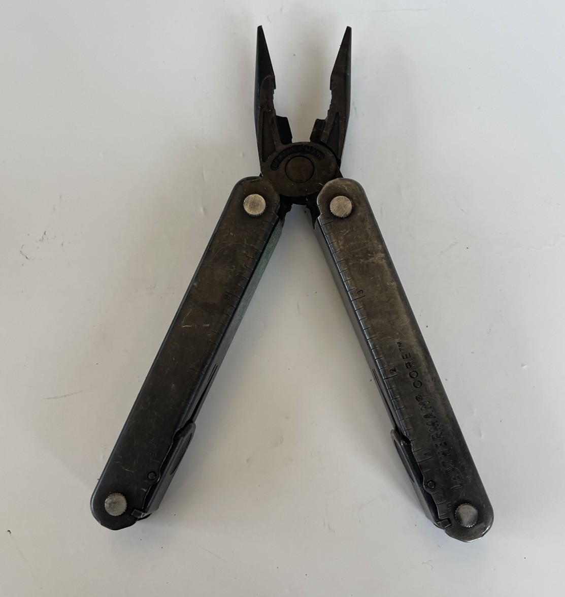 Leatherman Black BO Core Multitool Retired Rare Collectable, Knives, Pliers+!!!