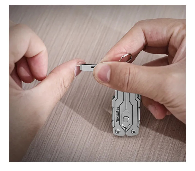 NEW Mini Multitool Portable Folding Multi Tool Compact Handheld Functional EDC