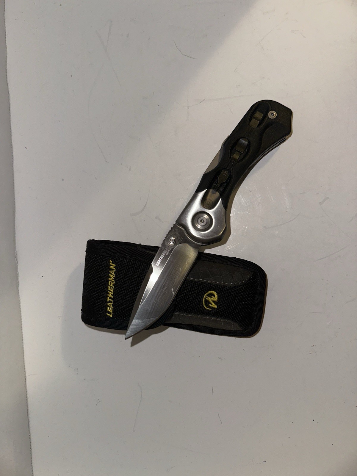 RARE DISCOUNTED LEATHERMAN K502X 154CM BLADE LOCKBACK FOLDING KNIFE MULTI-TOOL