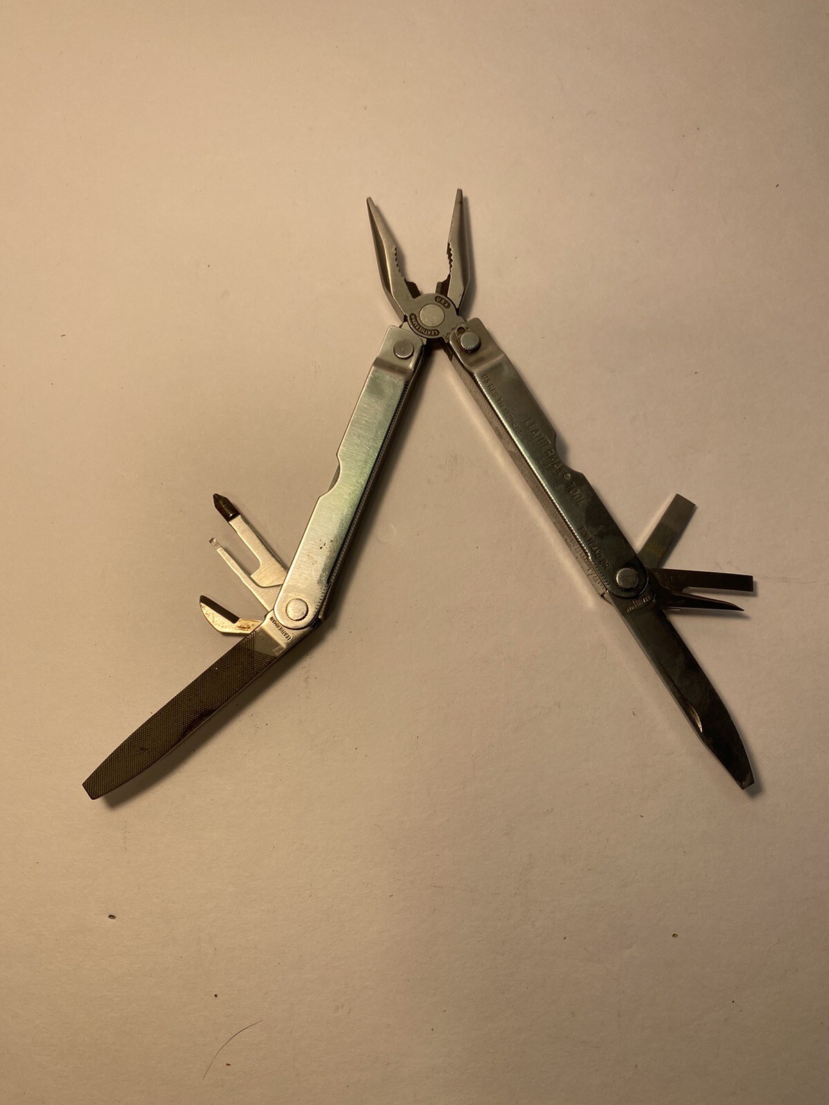 Vintage Leatherman Multi Tool Portland Oregon TM 1325473