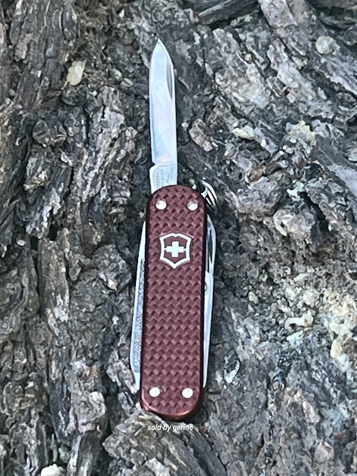 Swiss Army Knife, Classic Hazel Brown Alox, Victorinox 0.6221.4011G, New In Box