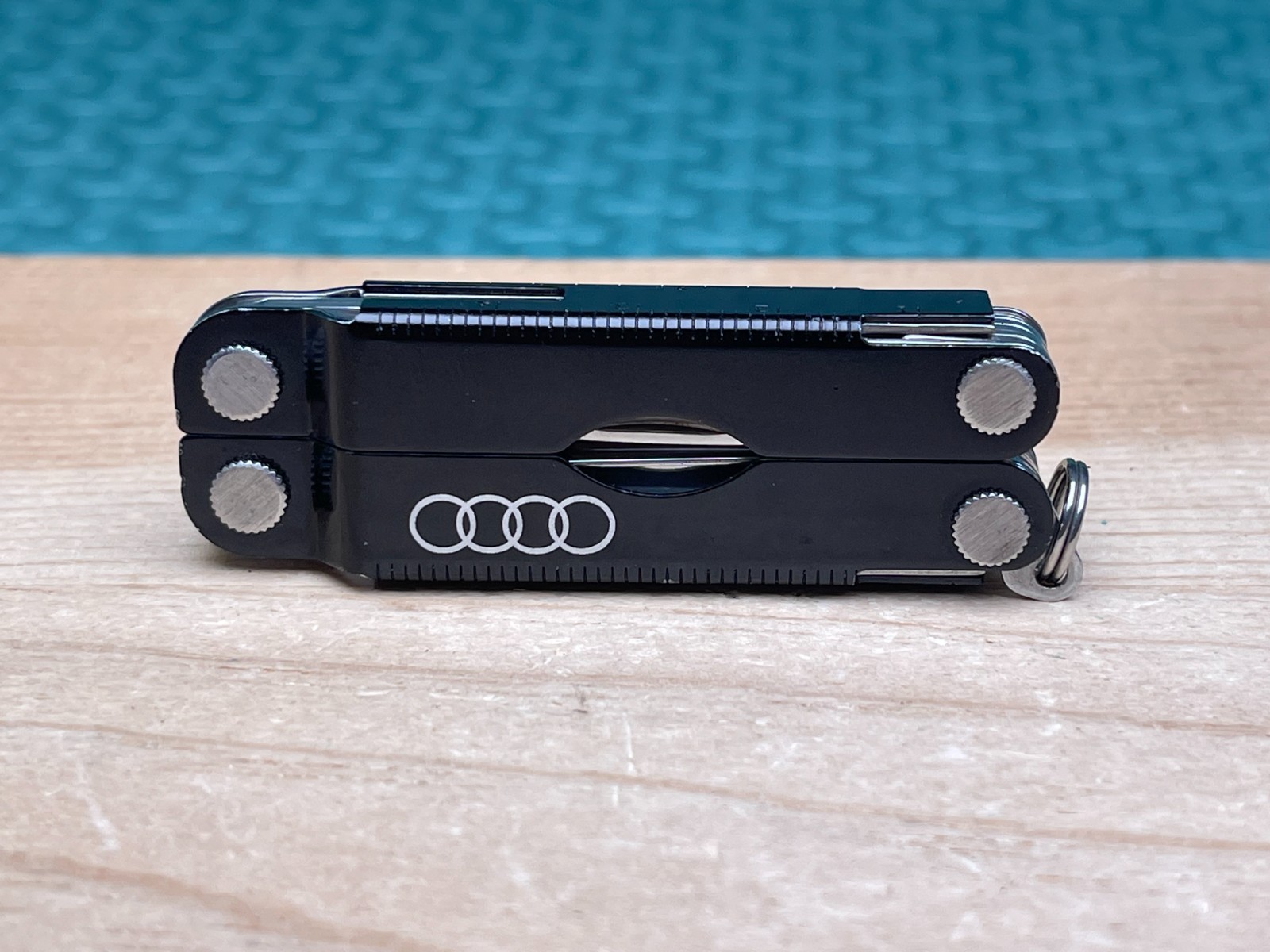 Leatherman Micra Black Anodized Aluminum Multi-tool Knife W/AUDI Logo 11/08