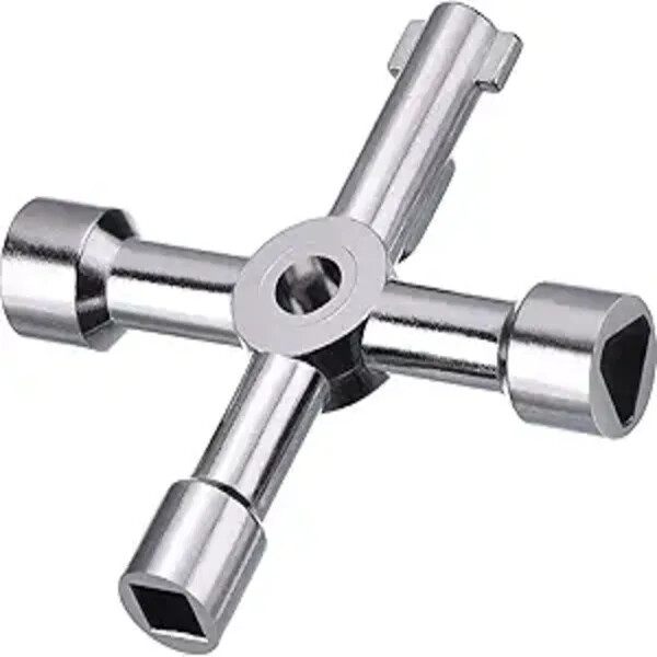 4 in 1 Meter Box Key Gas Key Utility Key, for mail box, elevator