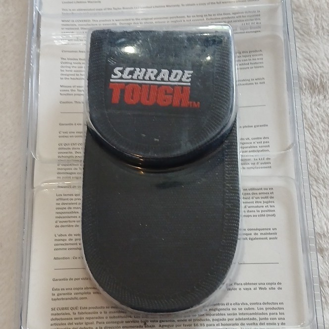Schrade Knife 20-Tool Multi-Tool Black Pocket Clip w/ Sheath, 3.5in