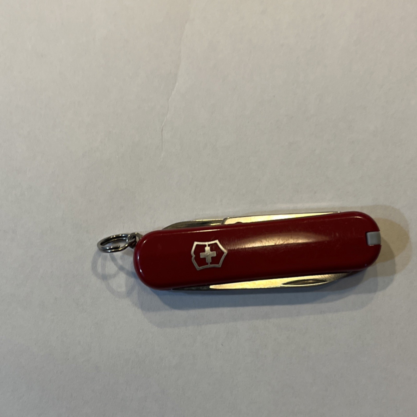 Victorinox Red Swiss Army Multi-Tool Knife, Scissors, File, Tweezers, Toothpick