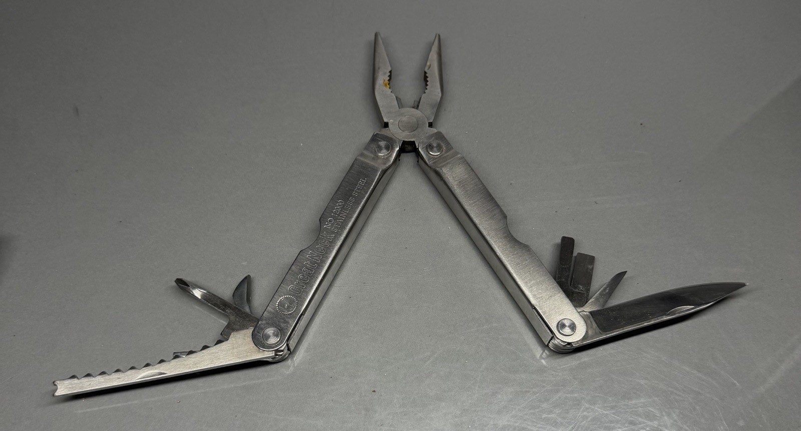 Vintage Great Neck Stainless Knife Multi Tool