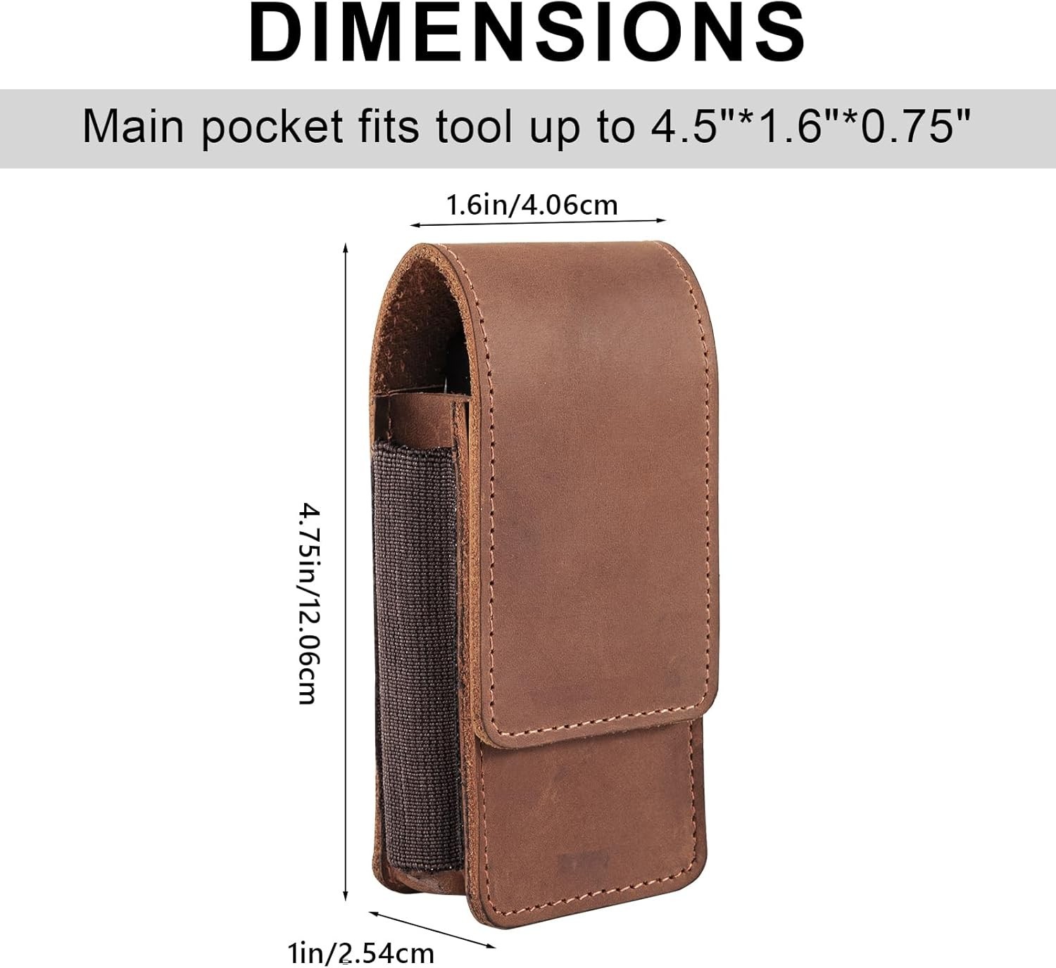 Leatherman Tool Sheath Replacement by . Magnetic Closure Pouch Fits Wave Plus, W
