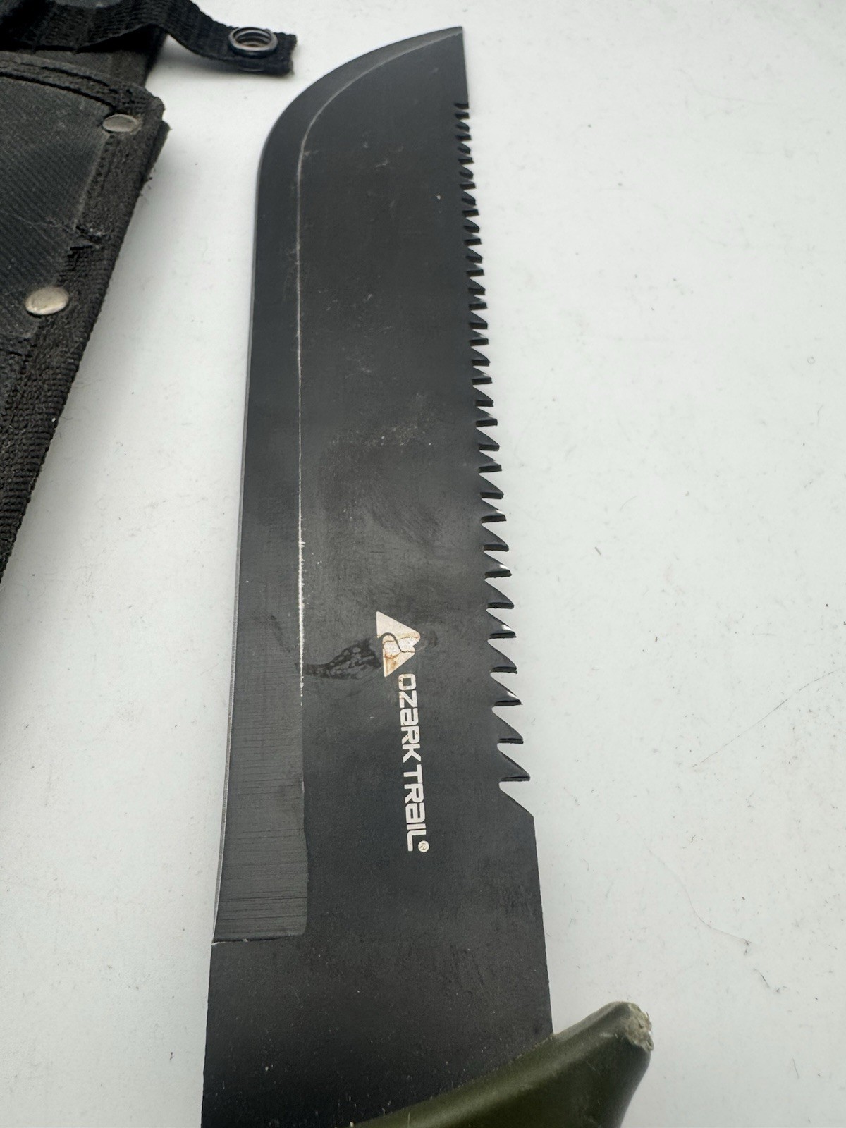 Ozark Trail 10″ Machete with Saw Teeth, Model 5031 Used