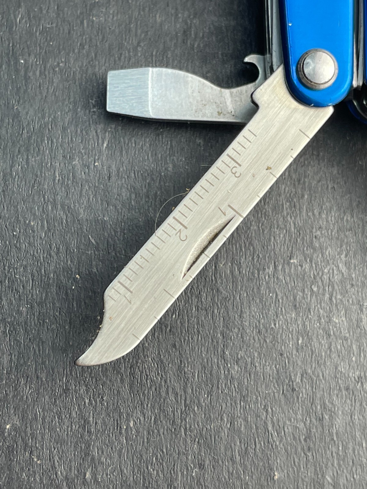 Leatherman Squirt S4 Stainless Steel Multitool Keychain – Blue