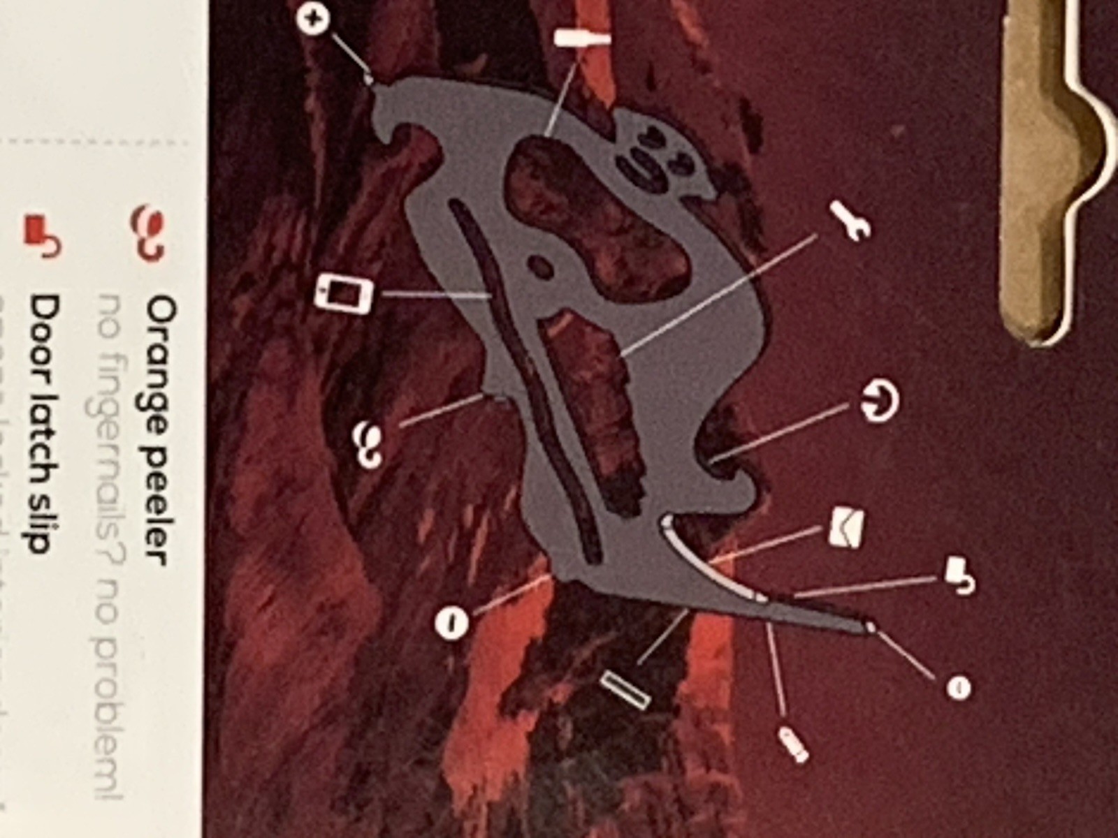 New Zootility Pocket Monkey Multi-Tool Thin Multi Tool. TSA Compliant. Very cool