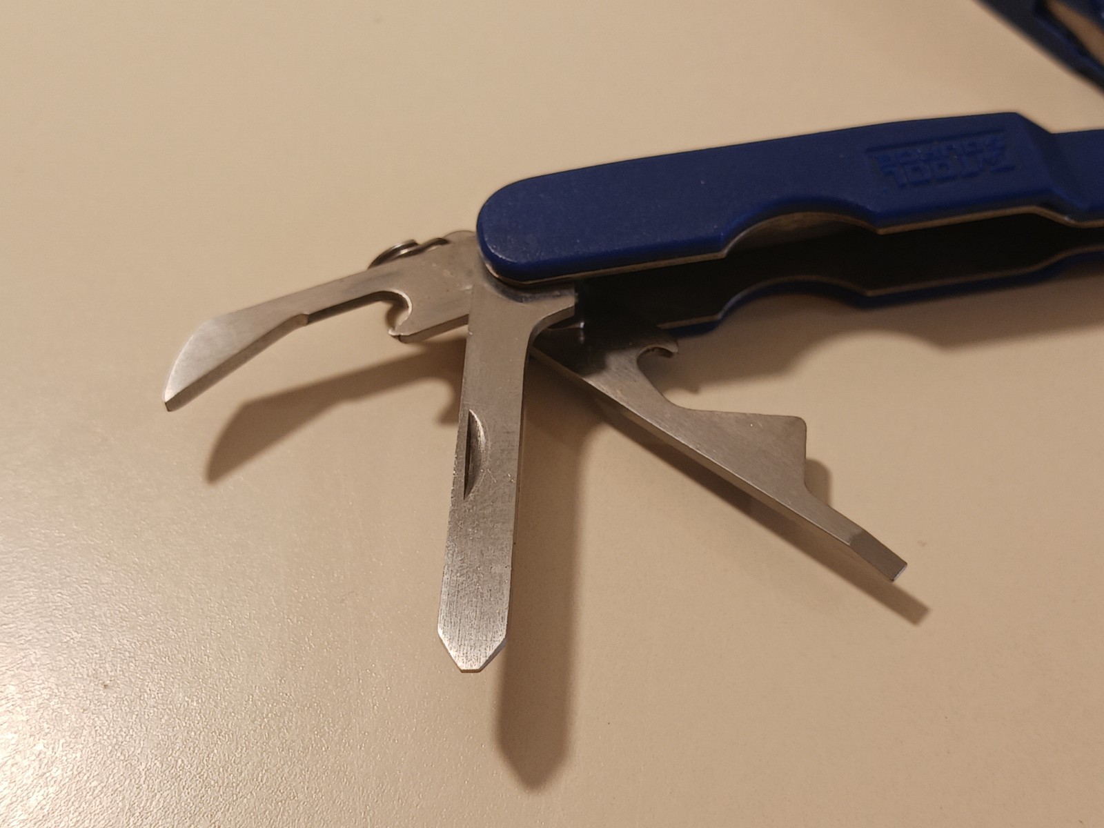 Tool Source 7-in-1 Mini Multi-Tool Pliers Knife Screwdriver File Bottle Opener