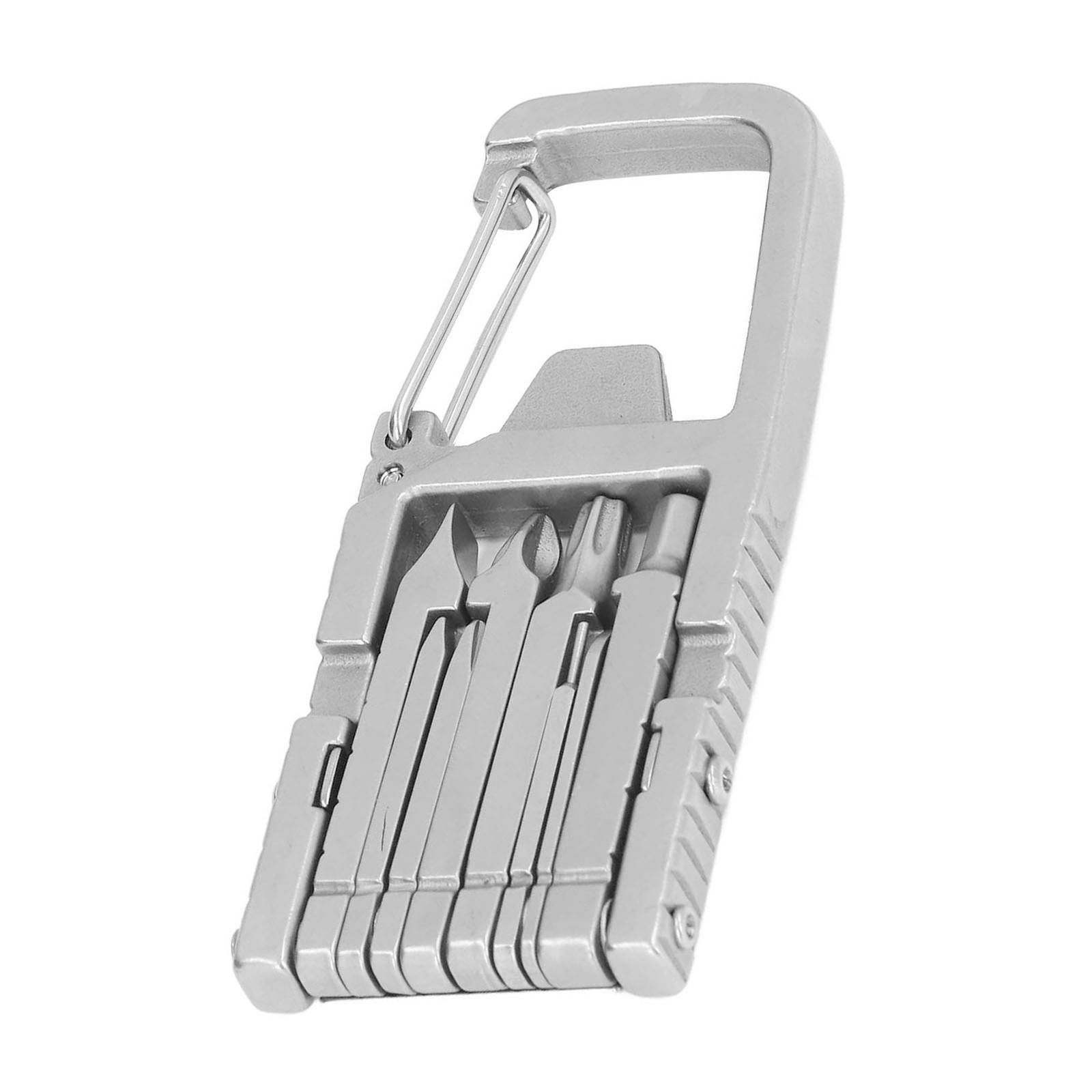 Multitool Keychain Screwdriver 12 In 1 For Outdoor Activities