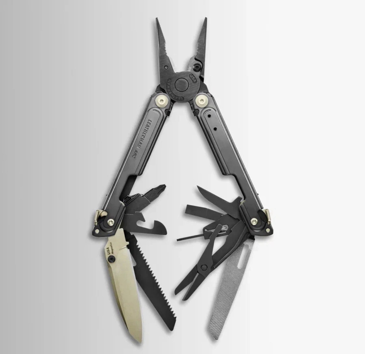 NEW Leatherman Arc Obsidian Multitool Limited Edition With Leather Sheath