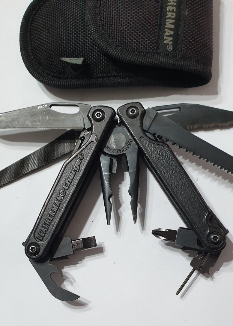 🔥 Leatherman Charge XTi 2005 BO BlackOxide Titanium Gen 1 Cap Crimper Very Rare