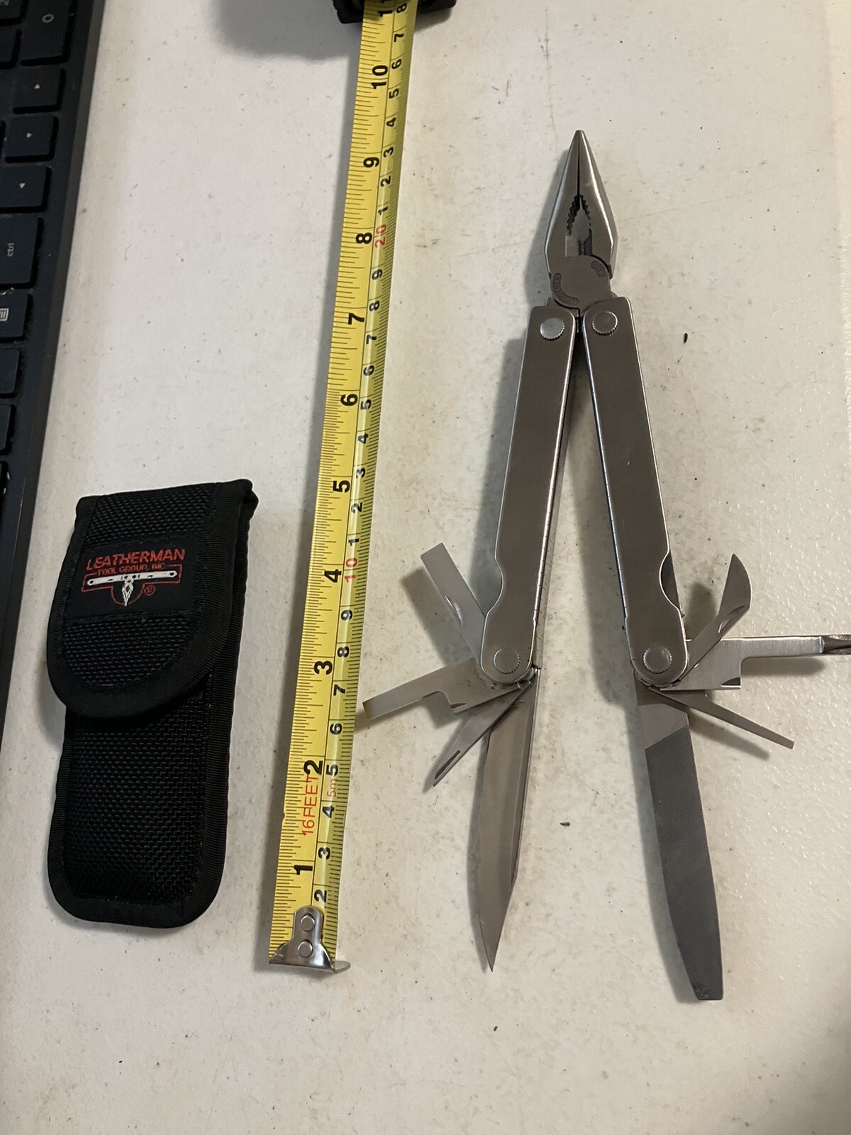 Vintage Original Leatherman Multi-Tool Portland OR TM 1325473 with Sheath USA