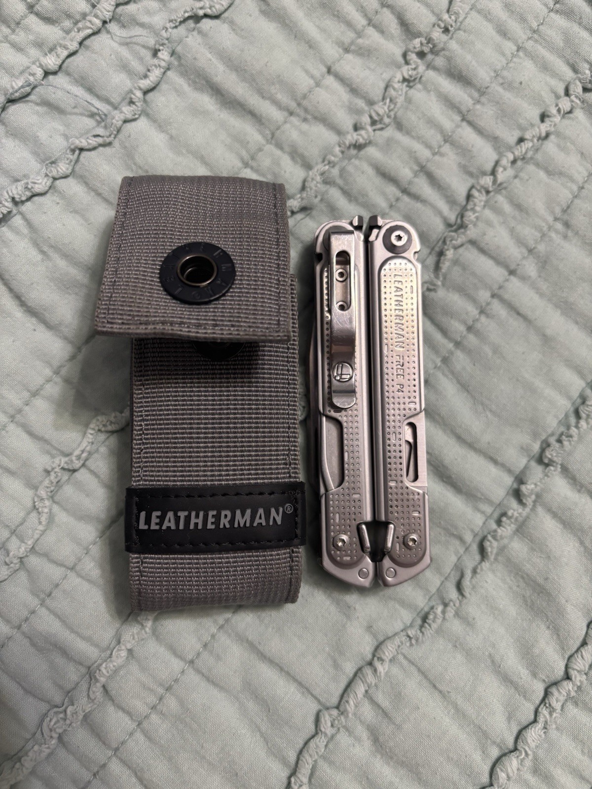 Leatherman Free P4 Stainless Steel Multi-Tool with Sheath
