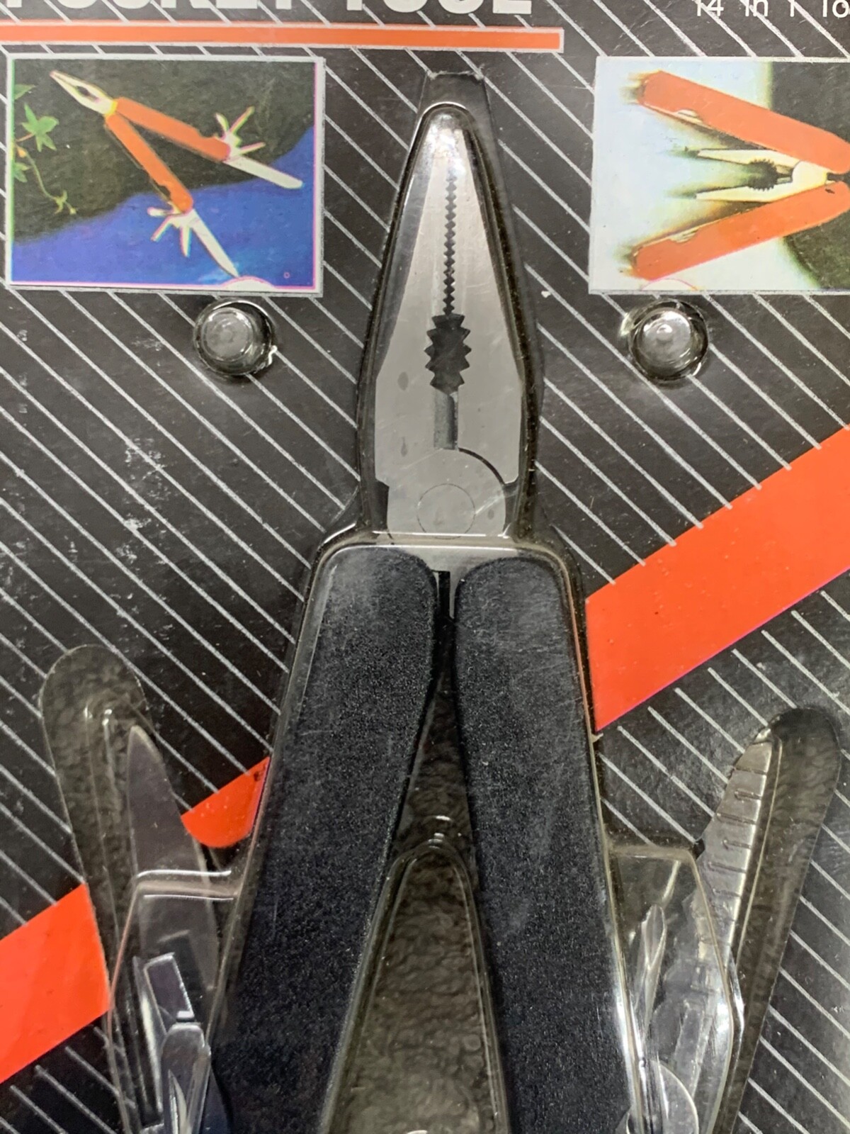 14 in 1 Multi Tool Kit Pliers Pocket Knife Folding Screwdriver Multi-functional