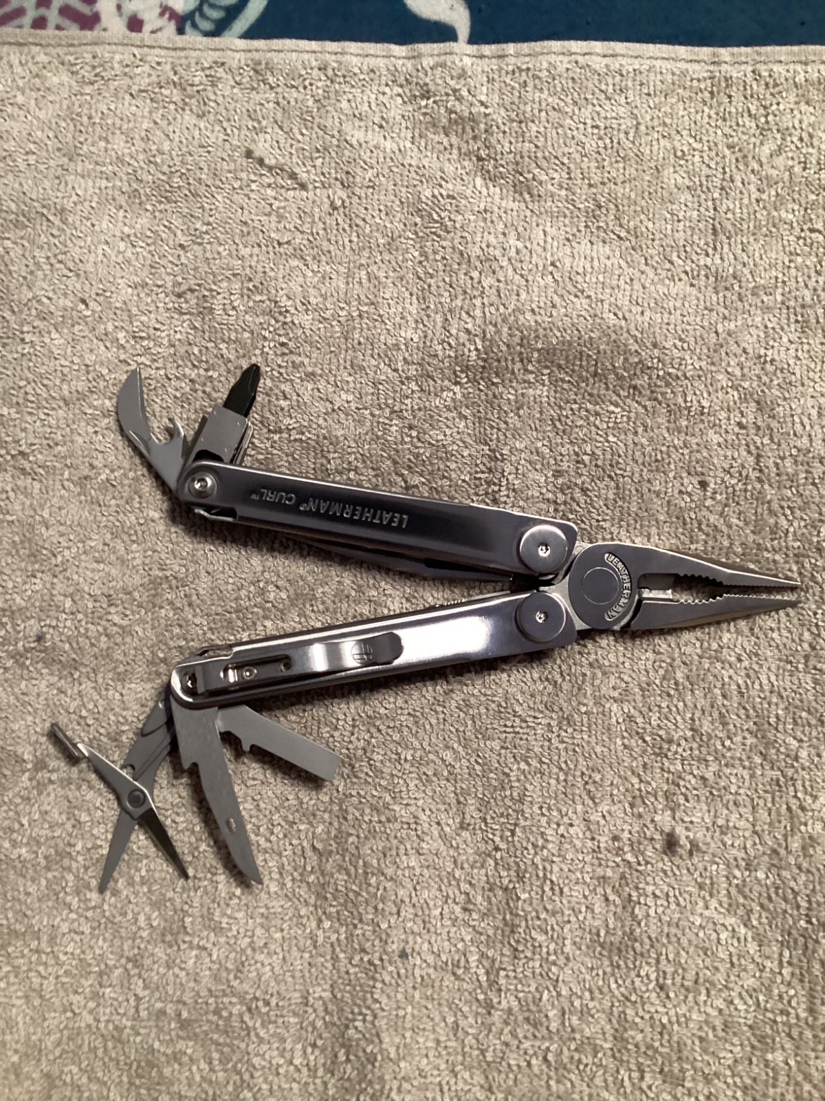 Leatherman CURL Multi Tool W/Pouch NEW