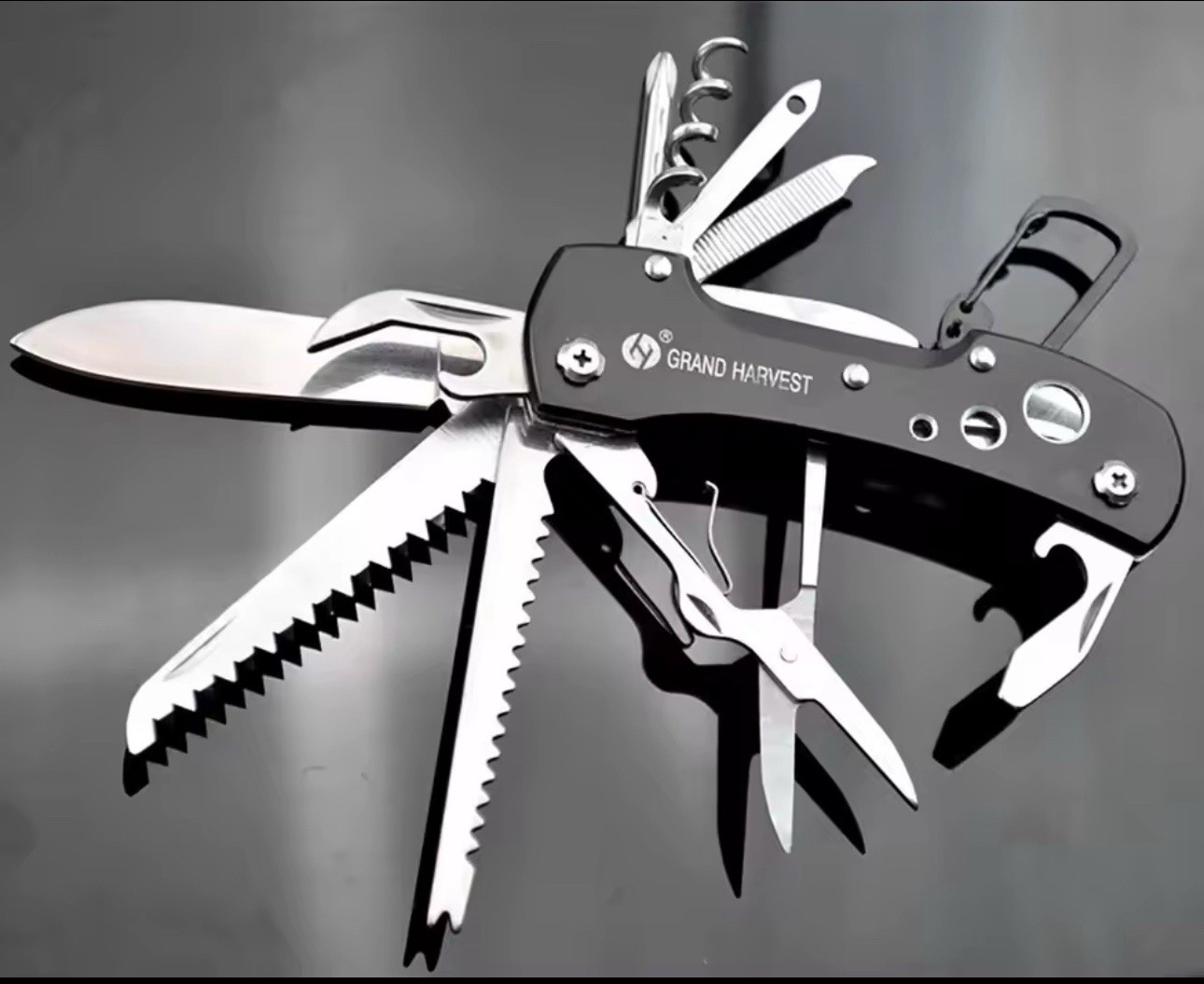 Pocket knife multifunction 11 In 1 camping outdoor scout survival folding Knife