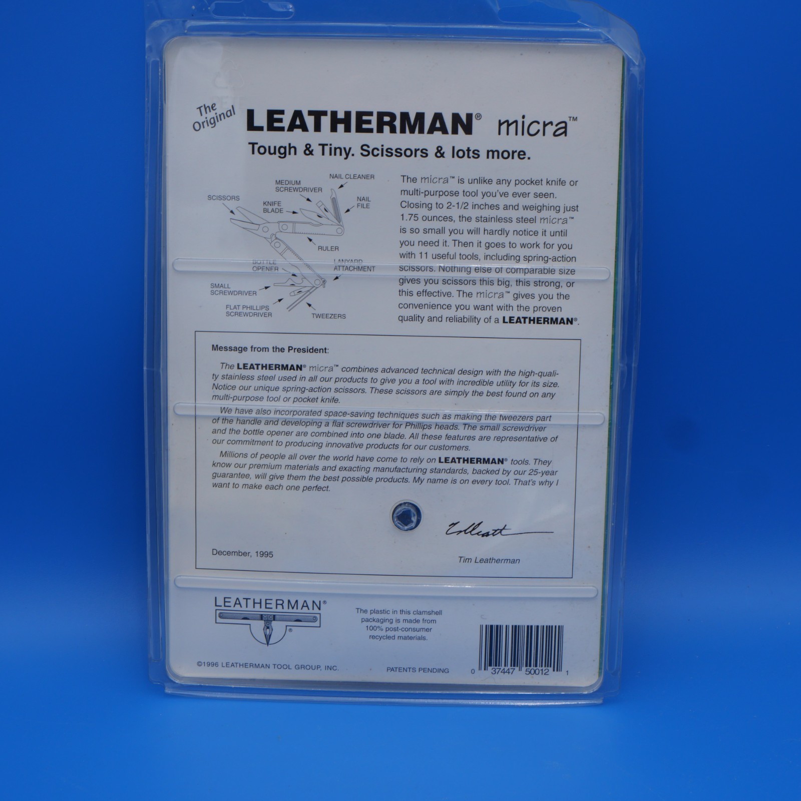 Leatherman Micra 1996 First year NOS