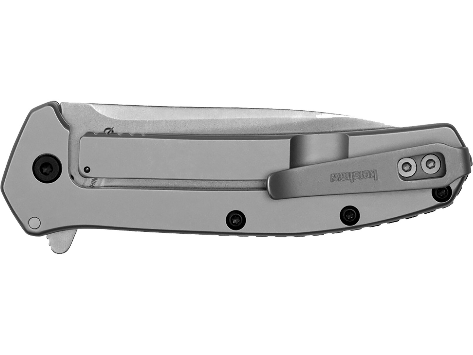 Kershaw Outcome Assisted Opening Pocket Knife 2.8″ Clip Point 8Cr13MoV