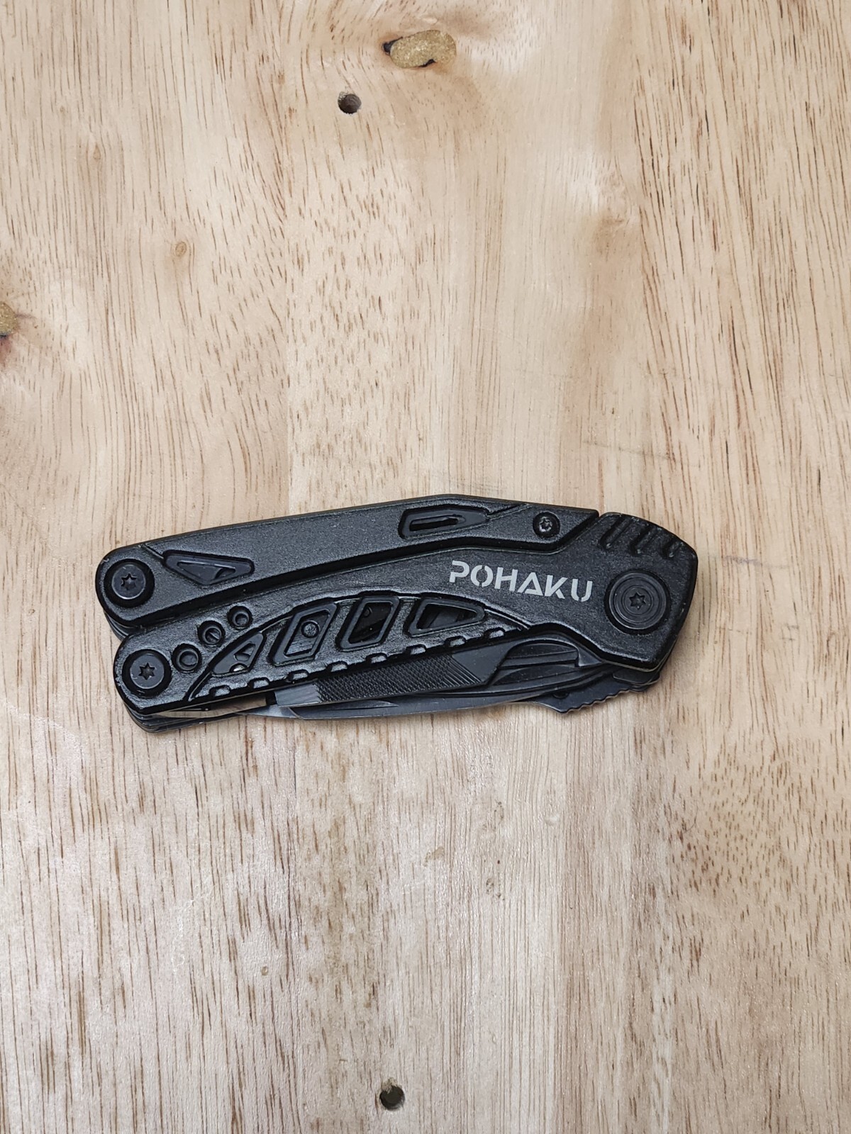 Pohaku Multi Tool Pliers Knife Saw Bottle Opener