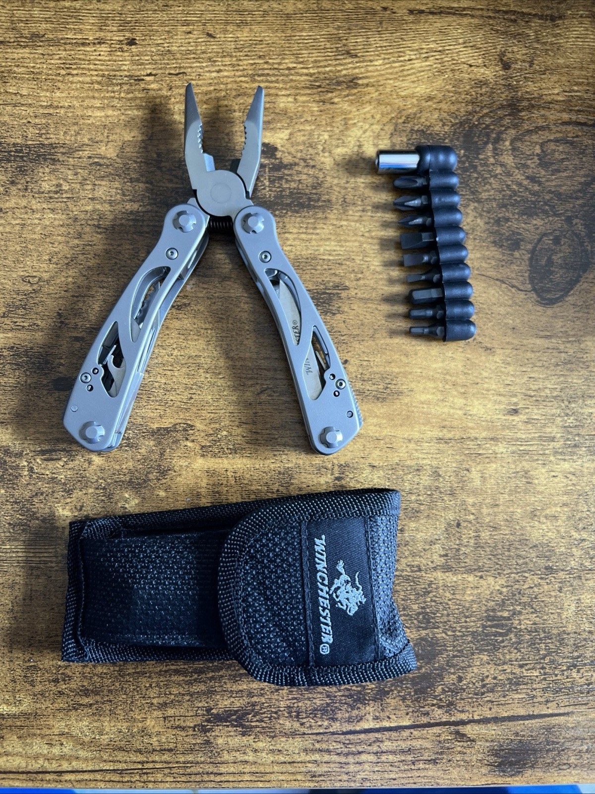 Winchester WinFrame Multitool-10 Piece Bit Set-Sheath-Original Box- 22-01473