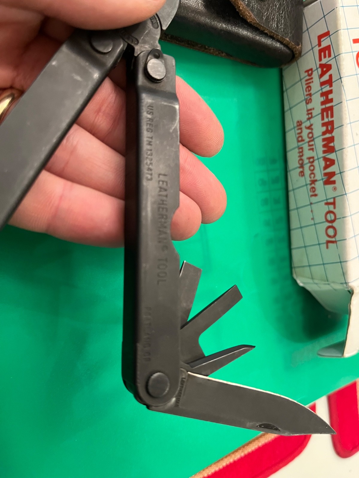 Leatherman PST Black Leatherman Pocket Survival Tool Black PST Multitool