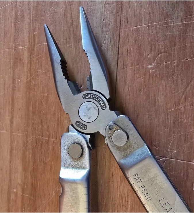 Original Leatherman Super Tool Portland USA Pat Pending / Sheath Great Condition