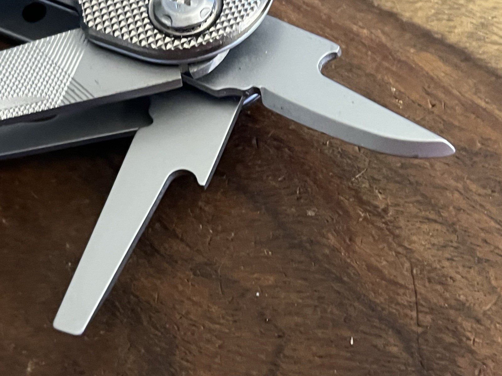 Explora Multitool Stainless Steel Knife Saw Pliers Etc. wSheath