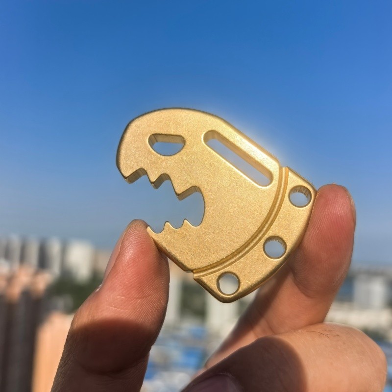 Titanium alloy EDC Accessories Keychain – Link rod 17mm