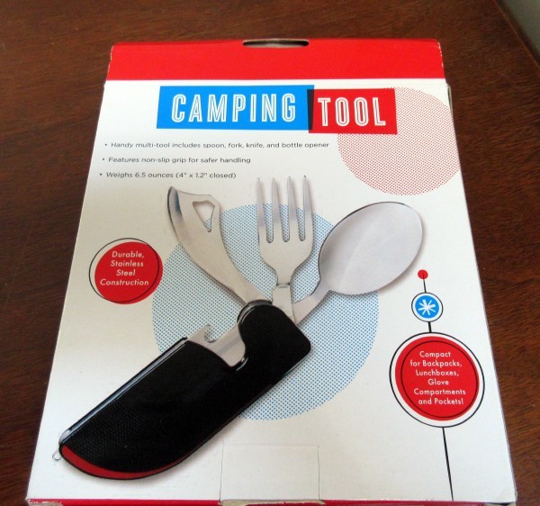 new Ultimate Camping Companion Utensil Tool Survival Kit w/ Knife, Fork & Spoon