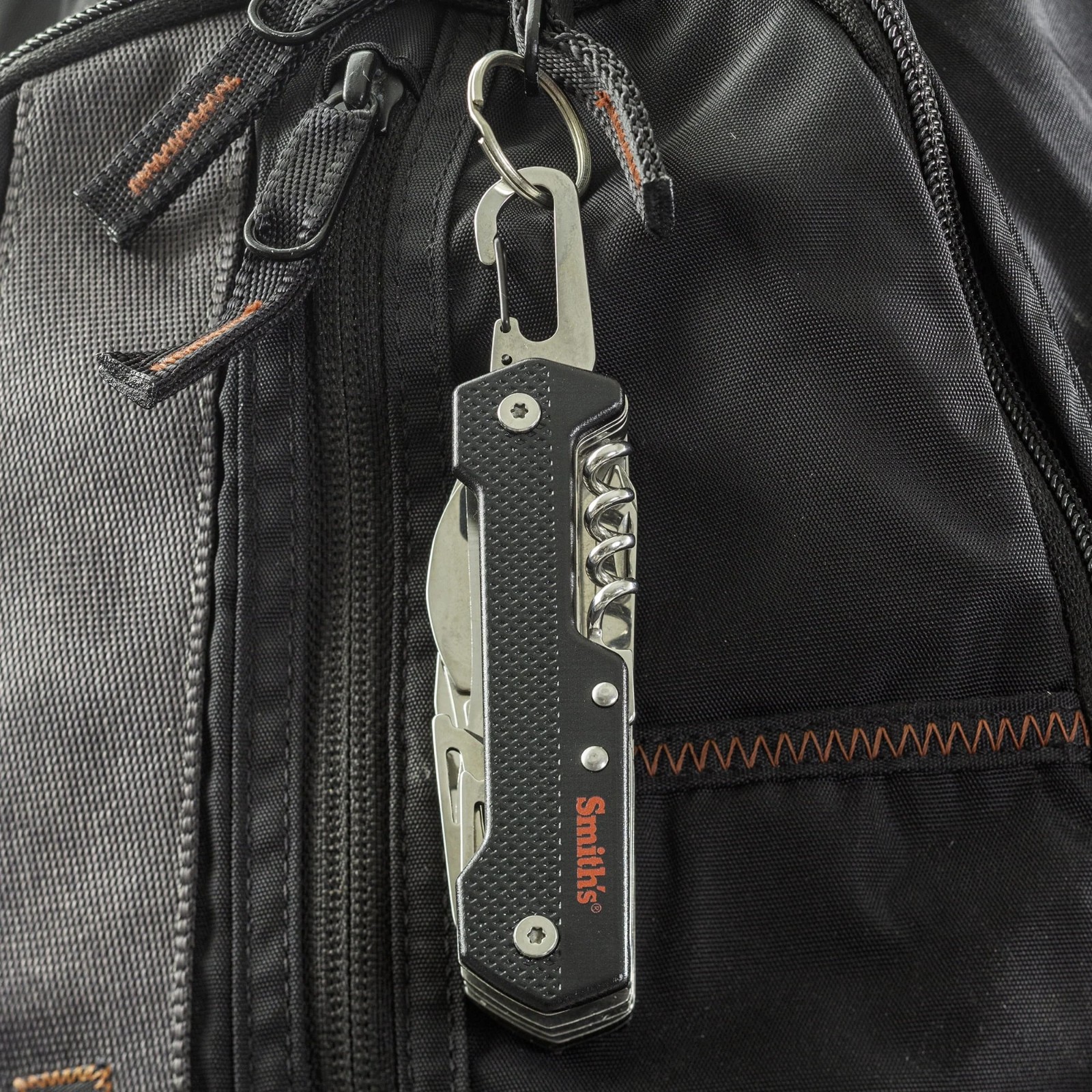 SMITH’S EDGESPORT MULTI TOOL BLACK Item 51298 9-in-1, 2.7″ blade