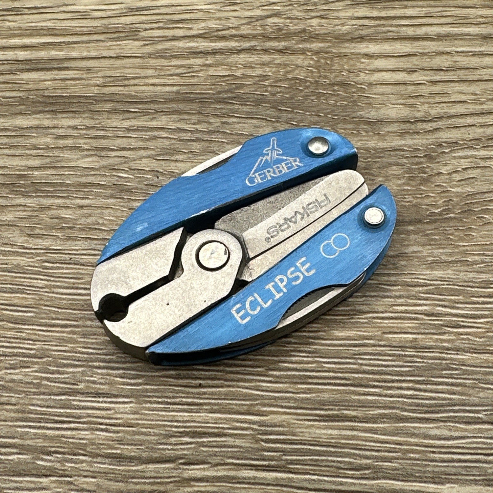 Gerber Eclipse Fiskars Multitool Scissors File Knife Screwdriver Bottle Opener
