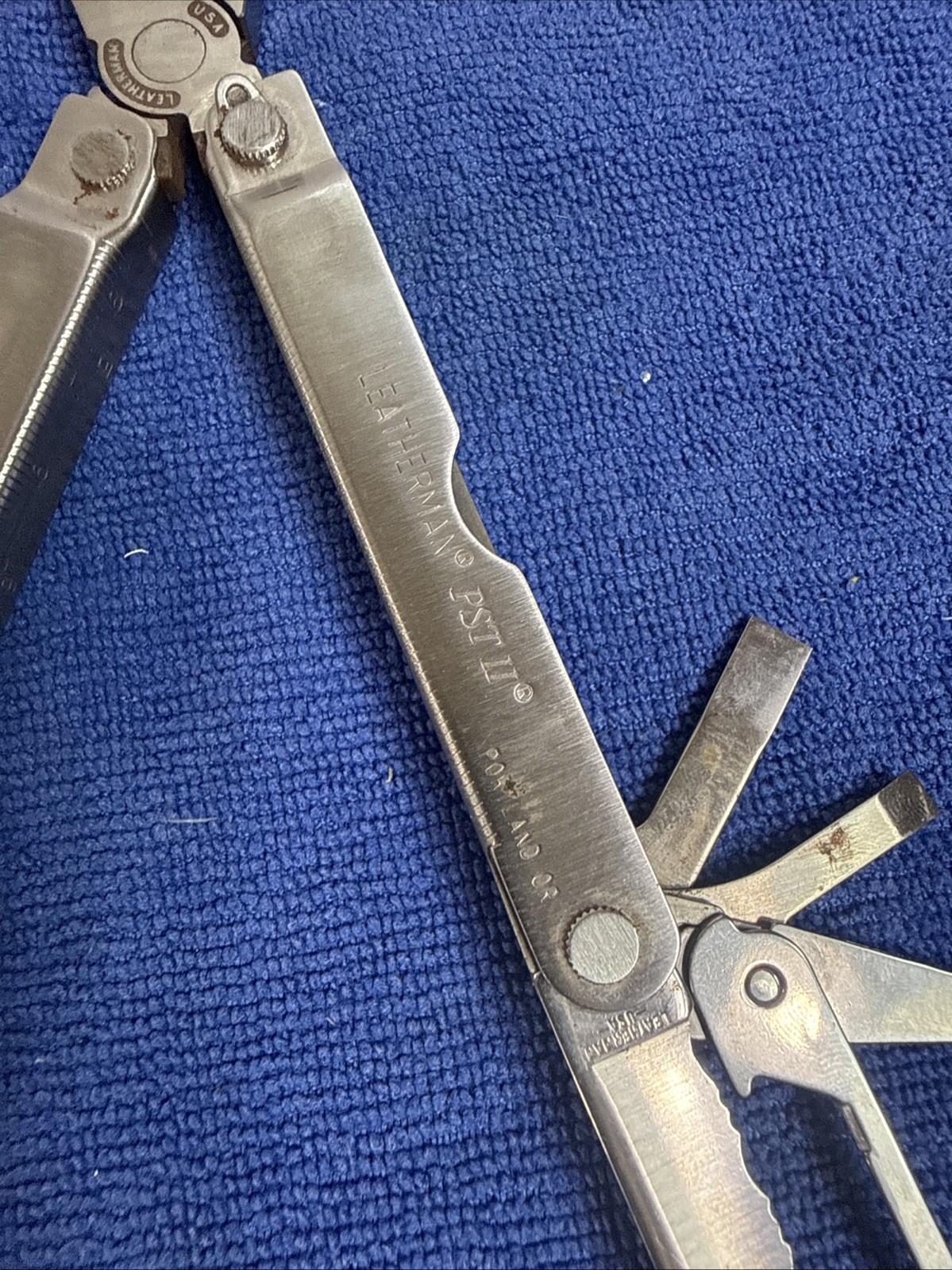Vintage Leatherman PST II Multi-Tool | With Case / Sheath – 12/98 Date – Nice!