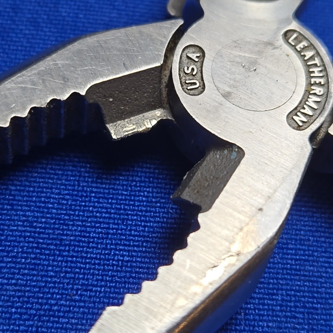 Leatherman PST II 2 Multi Tool Vintage Knife Folding Leather Case