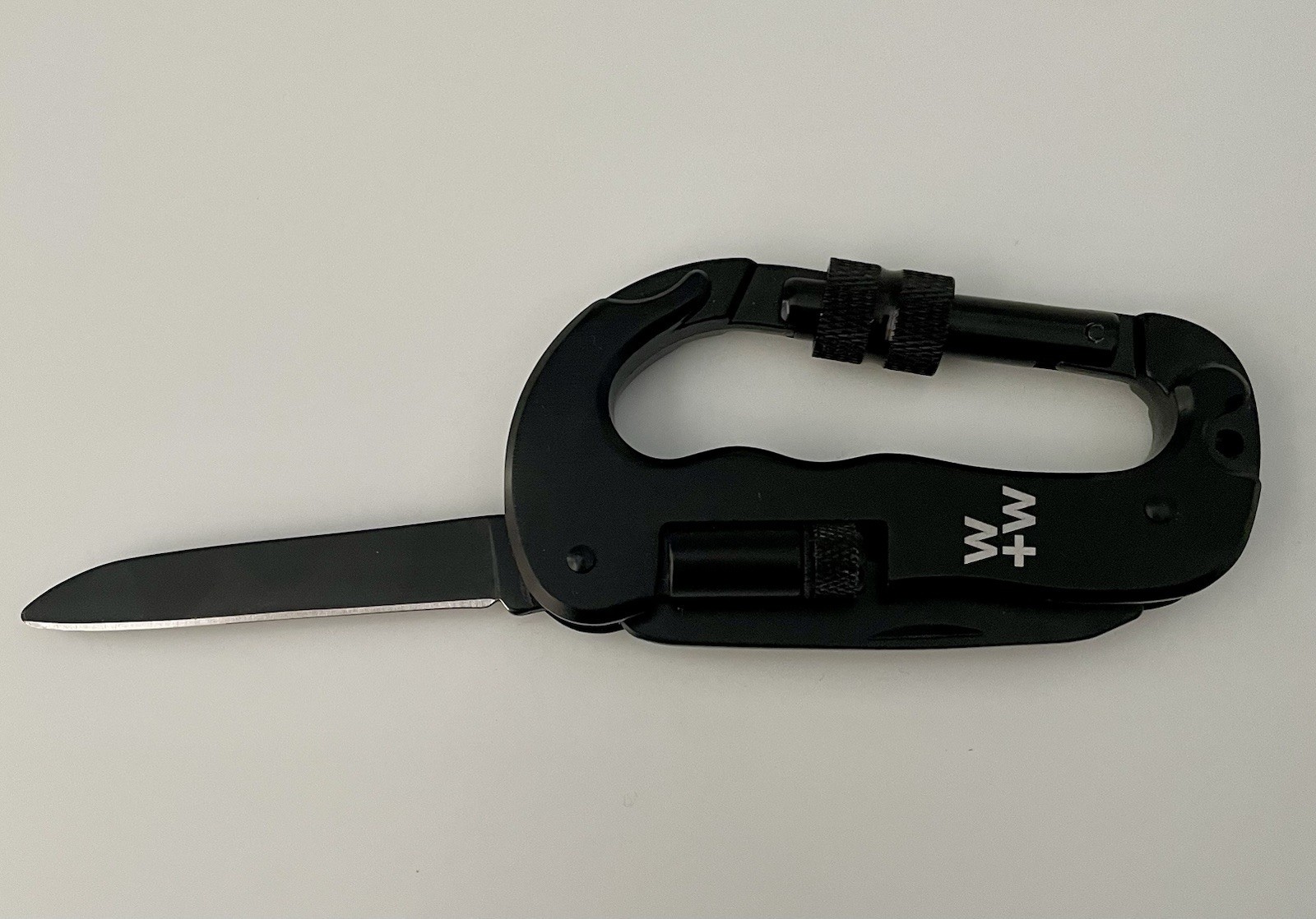 5-in-1 Carabiner Multitool (Black)