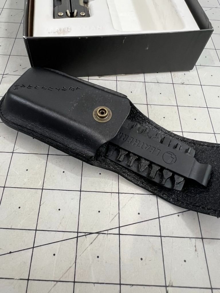 Leatherman Arc Obsidian Multitool Limited Edition W/Leather Sheath