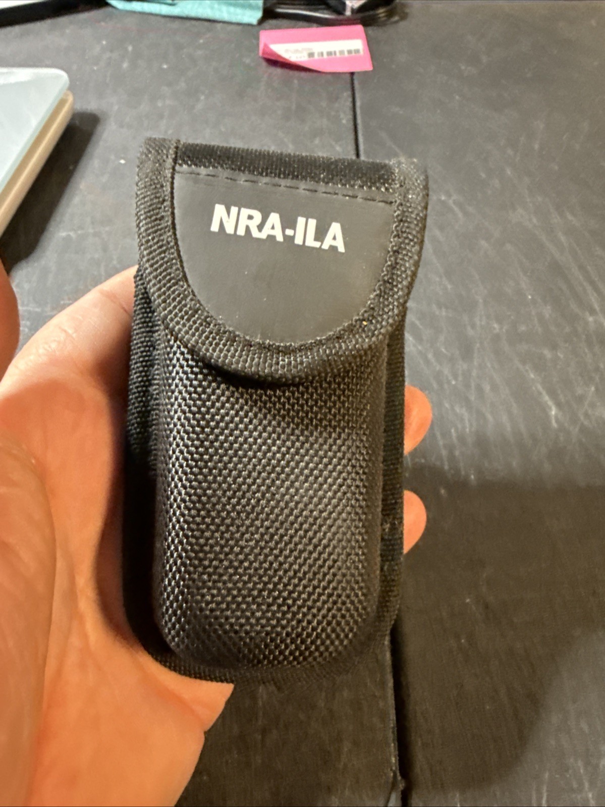 NRA‑ILA Stainless Multi‑Tool w/ Spring Pliers & Hard Form‑Fitted Nylon Pouch