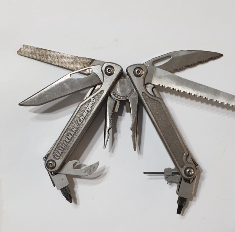 🔥🔥 Leatherman Charge 2005 XTI Gen1 PatPend Titanium Rare Retired Used