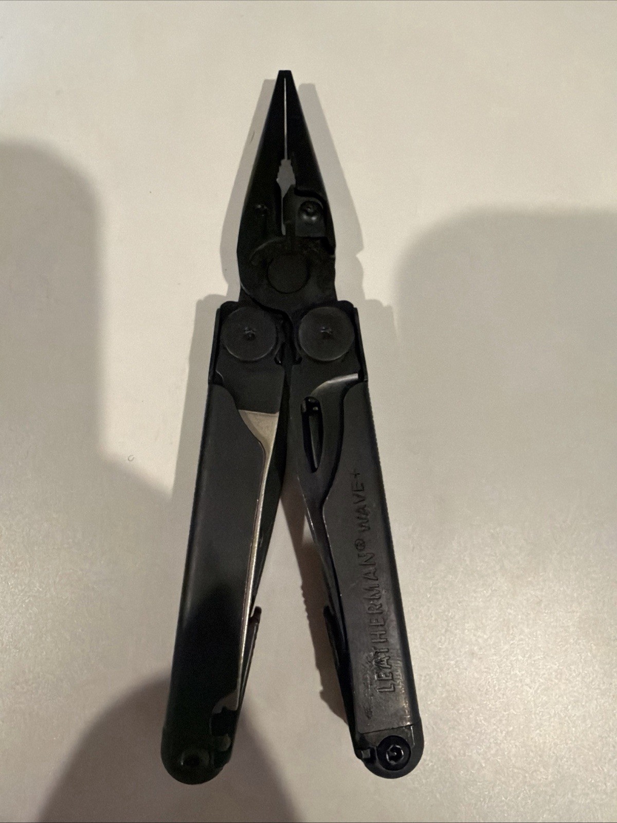 Retired LEATHERMAN Wave plus Multi-Tool BLACK OXIDE