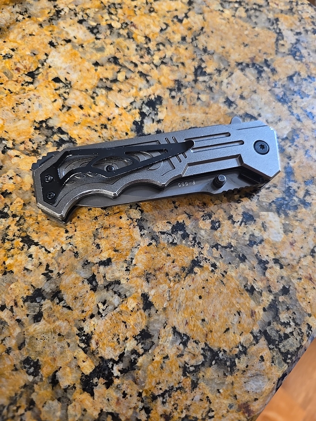 SOG Extreme Duty Flash Tanto Quick Open Knife F-555