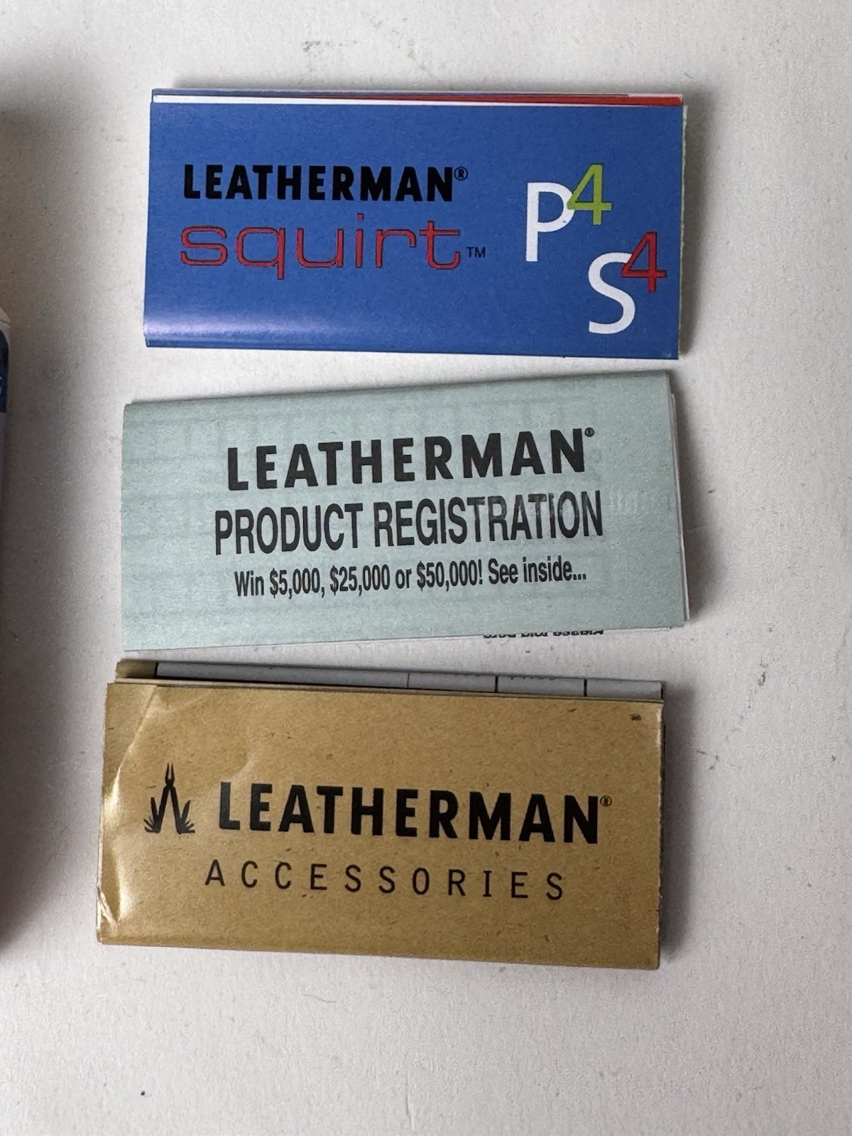 New Old Stock NOS Leatherman Squirt P4 Multi-Tool Blue NIB Free Shipping
